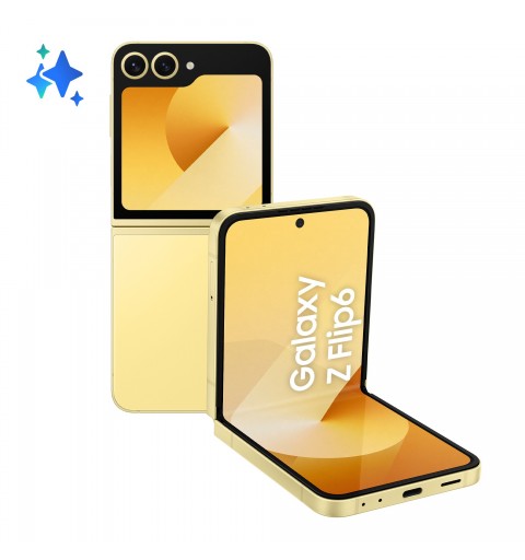 Samsung Galaxy Z Flip6 SM-F741B 17 cm (6.7") Double SIM Android 14 5G USB Type-C 12 Go 512 Go 4000 mAh Jaune