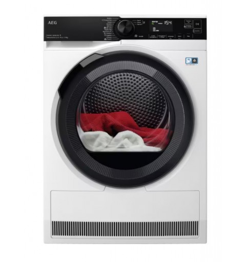 AEG Series 9000 TR9H93GBY asciugatrice Libera installazione Caricamento frontale 9 kg A+++ Bianco