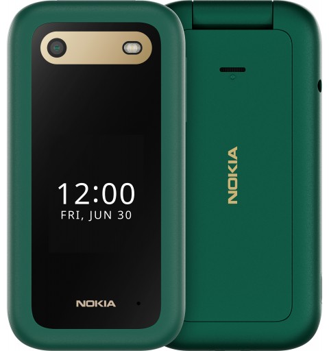 Nokia 2660 Flip 4G 7,11 cm (2.8") 123 g Vert Téléphone d'entrée de gamme