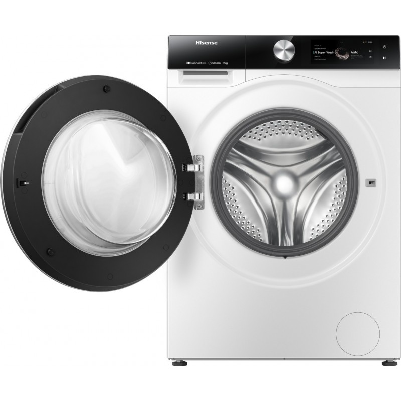 Hisense WF7S1247BW machine à laver Charge avant 12 kg 1400 tr min Blanc