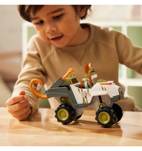 PAW Patrol Jungle Pups, Monkey Vehicle von Tracker, Spielzeugtruck mit Actionfigur zum Sammeln, Kinderspielzeug für Jungen und