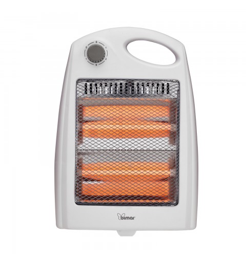 Bimar HR304 electric space heater Indoor Grey, White 800 W Infrared electric space heater