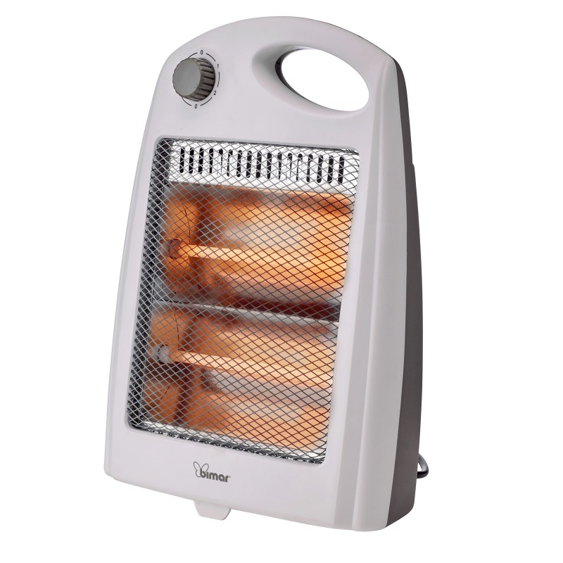 Bimar HR304 electric space heater Indoor Grey, White 800 W Infrared electric space heater