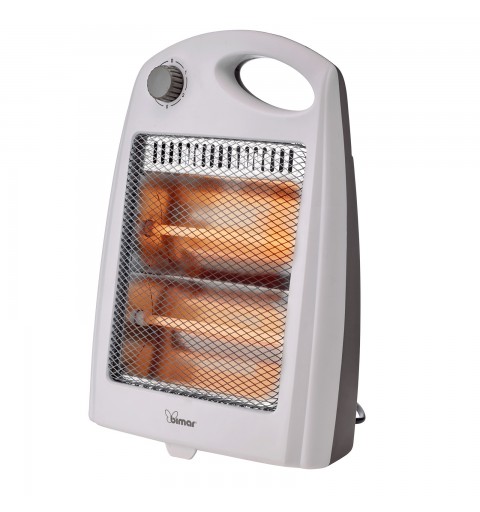 Bimar HR304 electric space heater Indoor Grey, White 800 W Infrared electric space heater