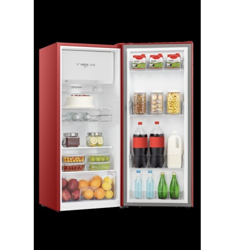 Hisense FRIGO combi-fridge Freestanding 165 L F Red