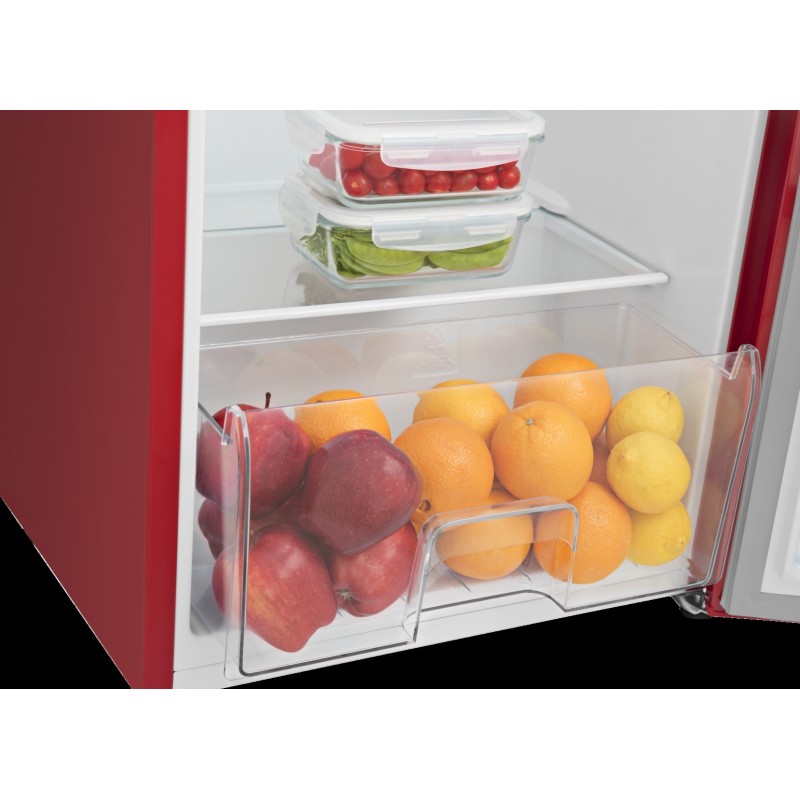 Hisense FRIGO combi-fridge Freestanding 165 L F Red