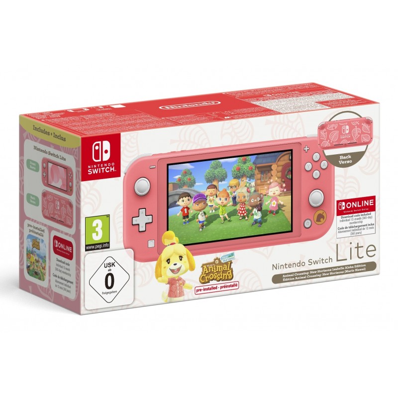 Nintendo NIN10014342 videoconsola portátil Coral