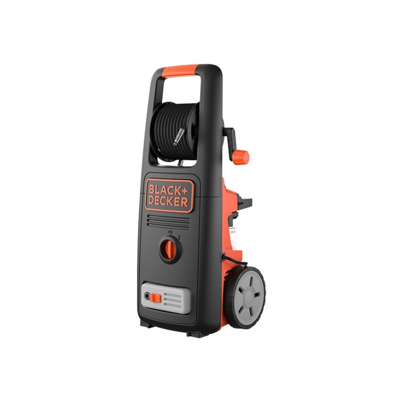 Black & Decker BXPW 1800 E Limpiadora de alta presión o Hidrolimpiadora Vertical Eléctrico 440 l h 1800 W Negro, Naranja