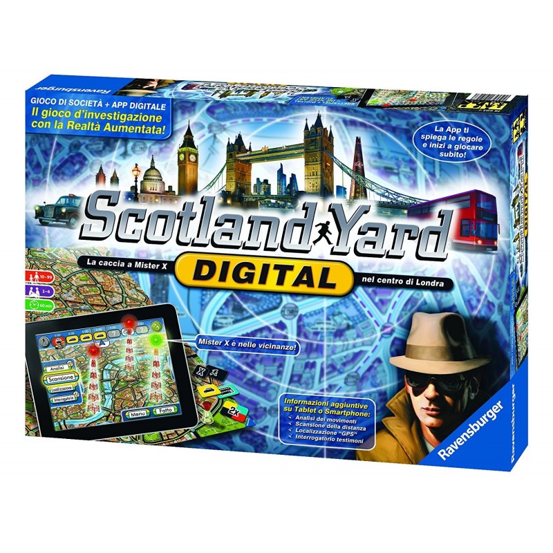 Ravensburger Scotland Yard Digital Gioco da tavolo Deduzione