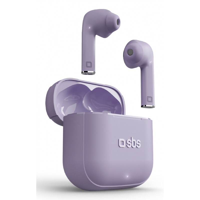 SBS Beat Free Headset True Wireless Stereo (TWS) In-ear Calls Music Sport Everyday Bluetooth Purple