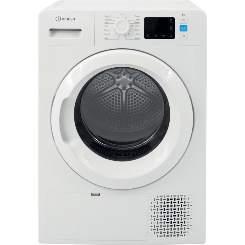 Indesit YT M11 82 X IT R Wäschetrockner Freistehend Frontlader 8 kg A++ Weiß