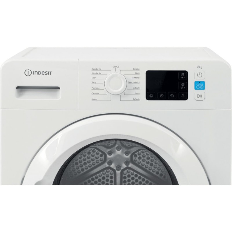 Indesit YT M11 82 X IT R Wäschetrockner Freistehend Frontlader 8 kg A++ Weiß