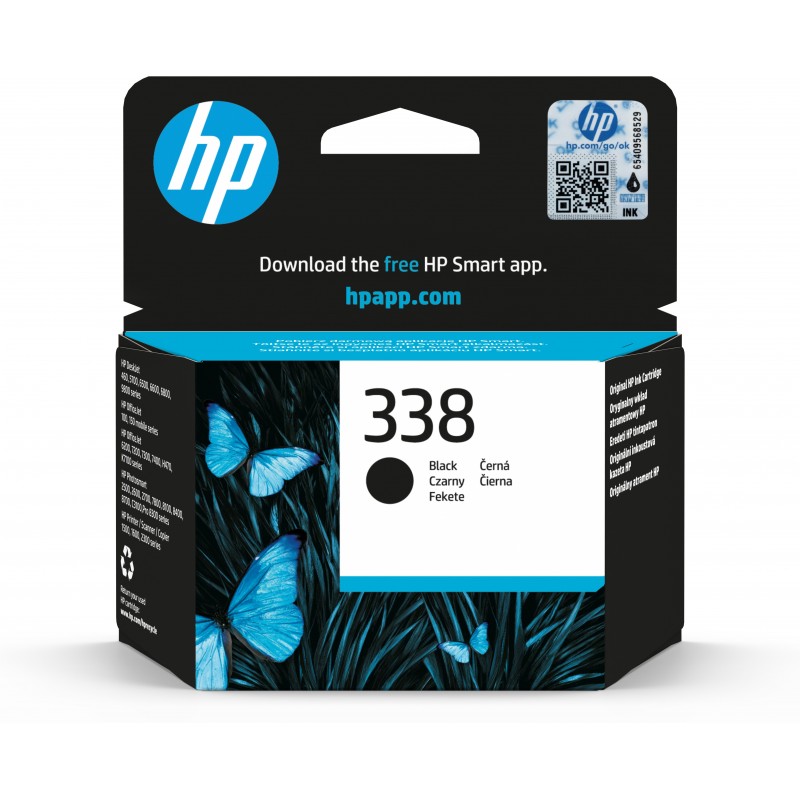 HP 338 Black Original Ink Cartridge