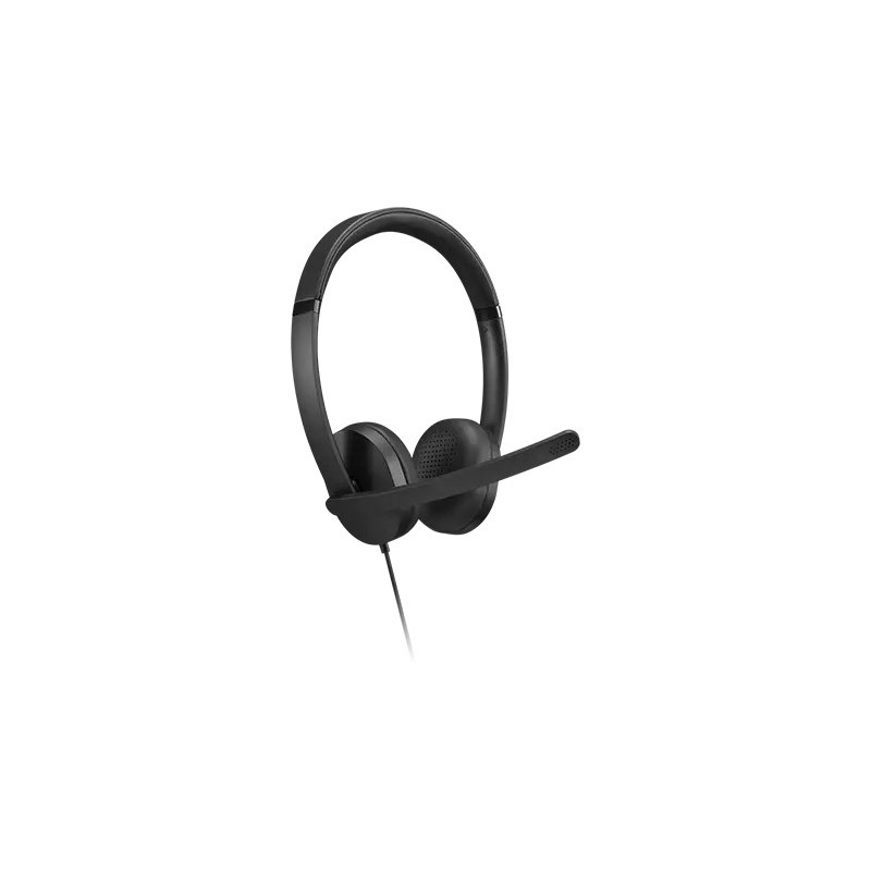 Lenovo 4XD1P83425 auricular y casco Auriculares Alámbrico Diadema Llamadas Música USB tipo A Negro