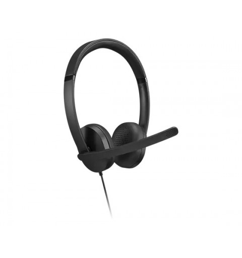 Lenovo 4XD1P83425 auricular y casco Auriculares Alámbrico Diadema Llamadas Música USB tipo A Negro