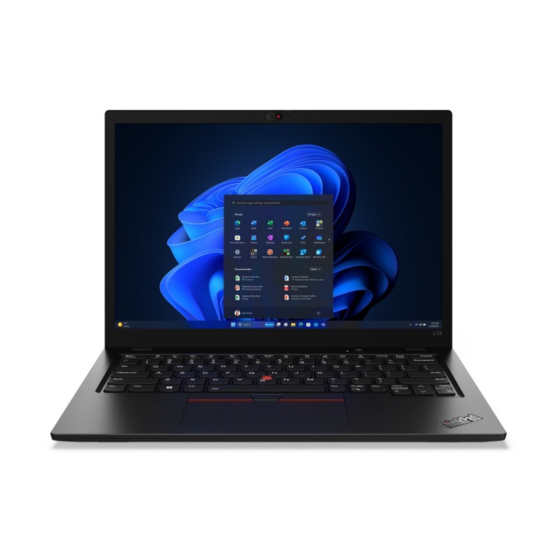 Lenovo ThinkPad L13 Intel Core Ultra 5 125U Portátil 33,8 cm (13.3") WSXGA 16 GB LPDDR5-SDRAM 512 GB SSD Wi-Fi 6E (802.11ax)