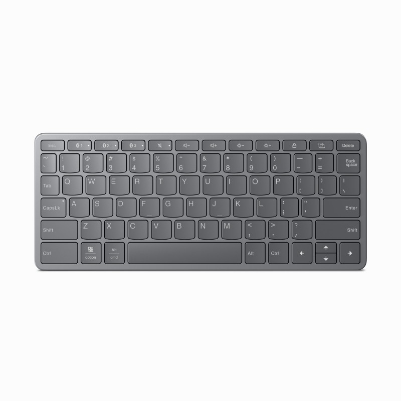 Lenovo ZG38C05814 clavier Universel USB + Bluetooth QWERTY Gris