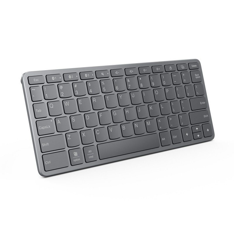 Lenovo ZG38C05814 clavier Universel USB + Bluetooth QWERTY Gris