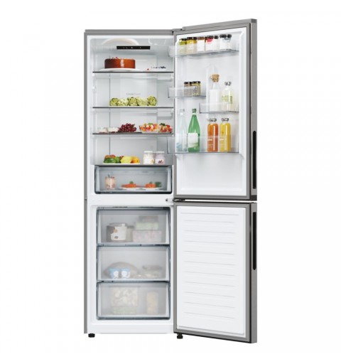 Candy Fresco CNCQ2T618EX Libera installazione 355 L E Acciaio inox