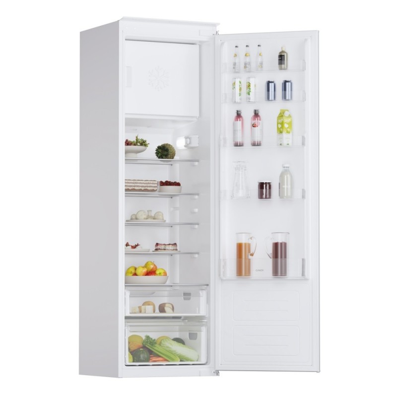 Candy CM4S518EW frigo combine Intégré 286 L E Blanc