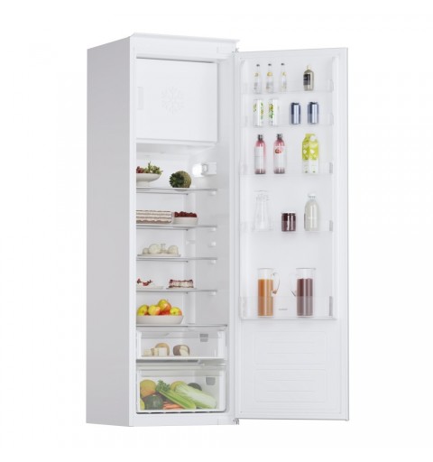 Candy CM4S518EW combi-fridge Built-in 286 L E White