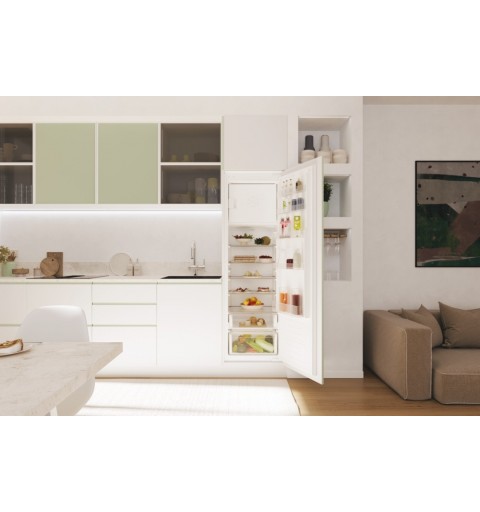 Candy CM4S518EW combi-fridge Built-in 286 L E White