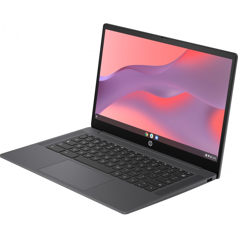 HP Chromebook 14a-nf0011nl Intel® N N100 35,6 cm (14") HD 4 GB LPDDR5-SDRAM 64 GB eMMC Wi-Fi 6E (802.11ax) ChromeOS Grigio