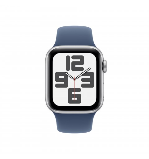 Apple Watch SE OLED 40 mm Digital 324 x 394 Pixeles Pantalla táctil Plata Wifi GPS (satélite)