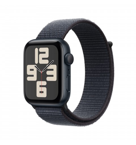 Apple Watch SE GPS 44mm Cassa Alluminio Mezzanotte con Inchiostro Sport Loop