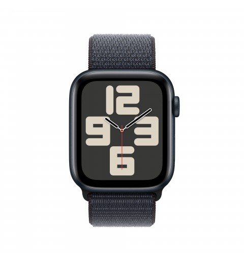 Apple Watch SE GPS 44mm Midnight Aluminium Case with Ink Sport Loop