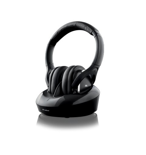 Meliconi HP DIGITAL PLUS Casque Avec fil &sans fil Arceau TV Socle de chargement Noir