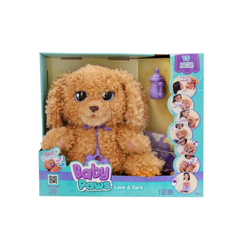 IMC Toys Baby Paws Love & Care Labradoodle