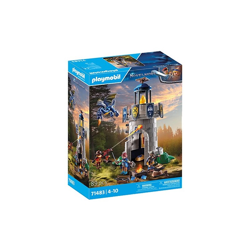 Playmobil Novelmore Ritterturm mit Schmied und Drache