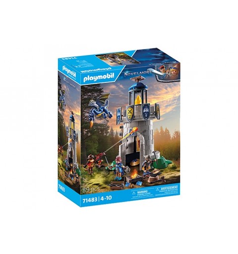 Playmobil Novelmore Ritterturm mit Schmied und Drache