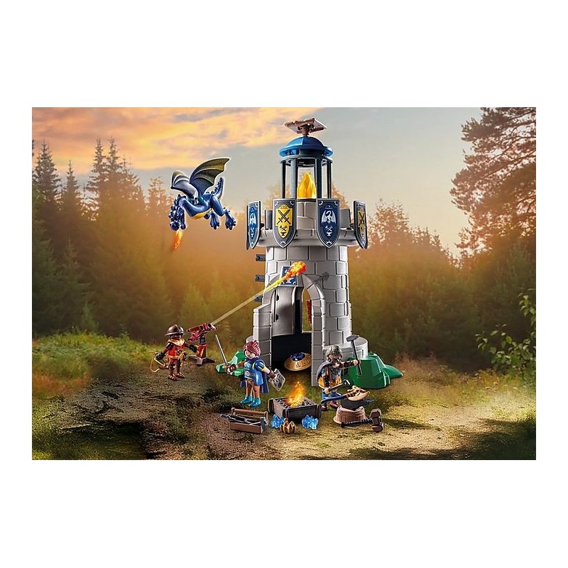 Playmobil Novelmore Ritterturm mit Schmied und Drache