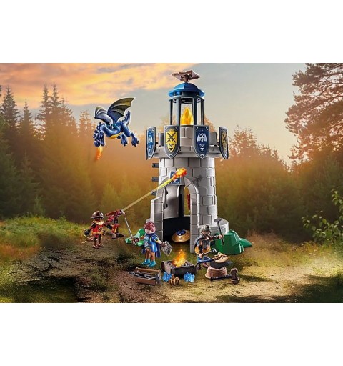 Playmobil Novelmore Ritterturm mit Schmied und Drache