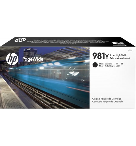 HP Cartuccia nero originale ad altissima capacità PageWide 981Y