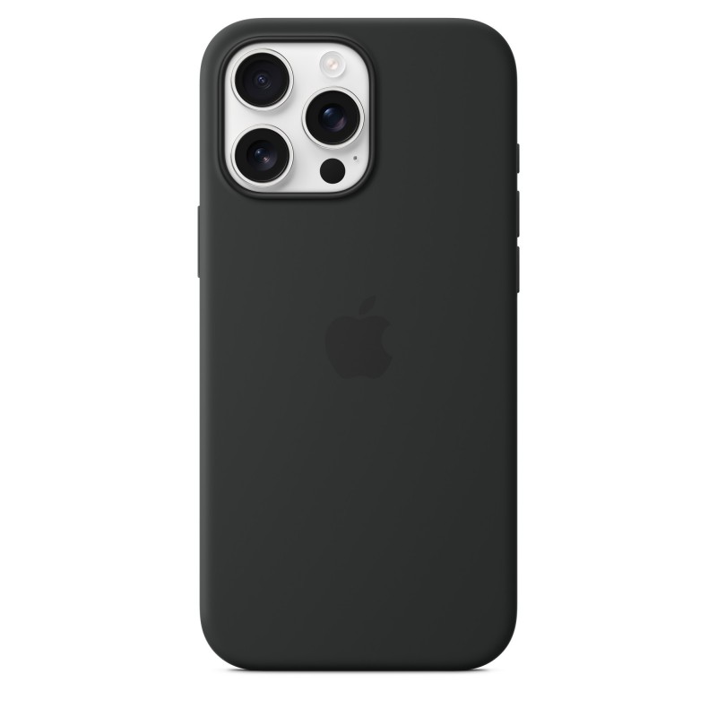 Apple Coque en silicone avec MagSafe pour iPhone 16 Pro Max - Noir