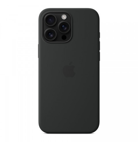 Apple Coque en silicone avec MagSafe pour iPhone 16 Pro Max - Noir