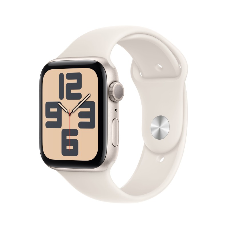 Apple Watch SE OLED 44 mm Digital 368 x 448 Pixeles Pantalla táctil Beige Wifi GPS (satélite)