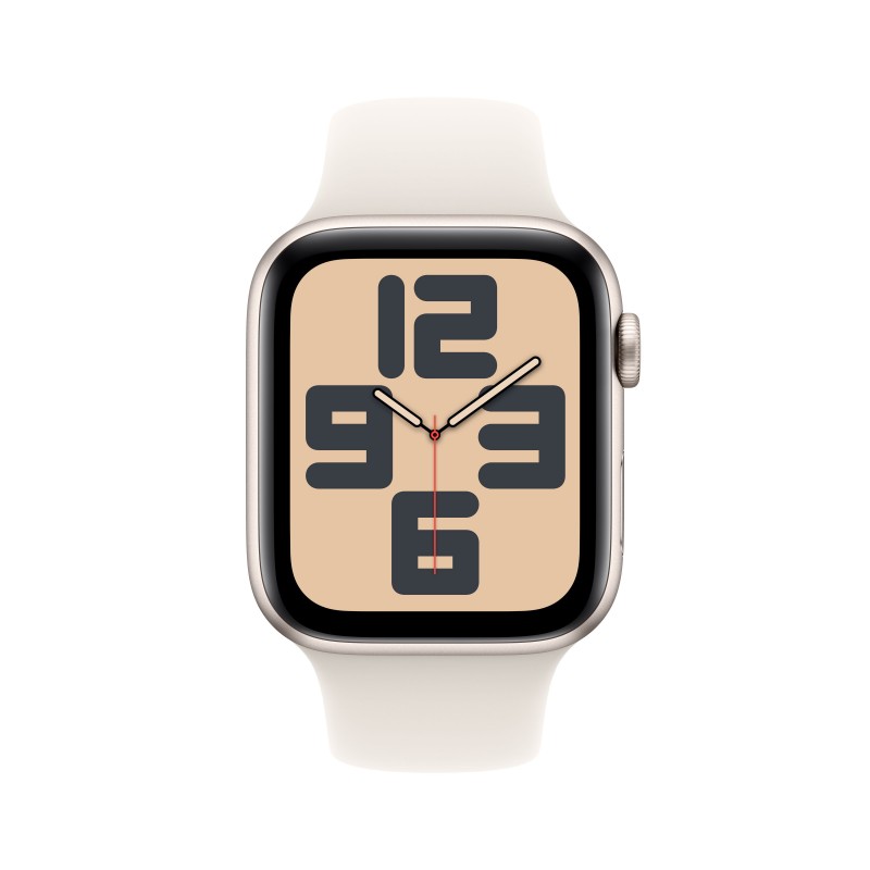 Apple Watch SE OLED 44 mm Digital 368 x 448 Pixeles Pantalla táctil Beige Wifi GPS (satélite)