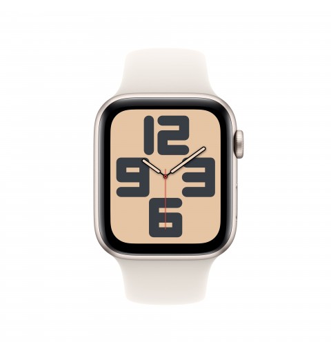 Apple Watch SE OLED 44 mm Digital 368 x 448 Pixeles Pantalla táctil Beige Wifi GPS (satélite)