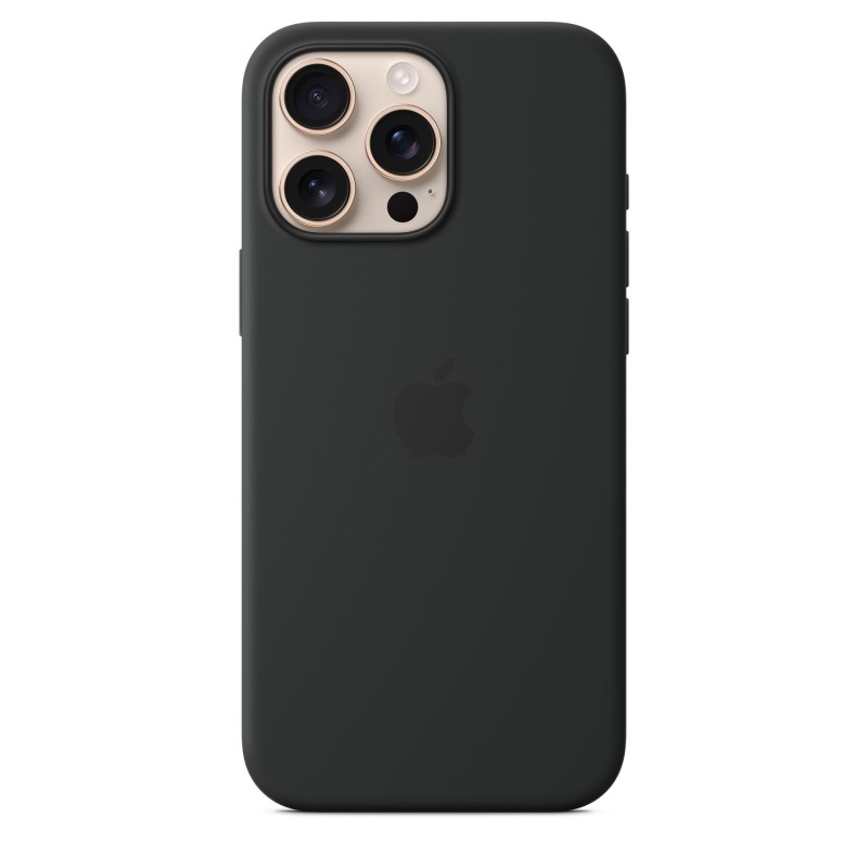 Apple Funda de silicona con MagSafe para el iPhone 16 Pro Max - Negro