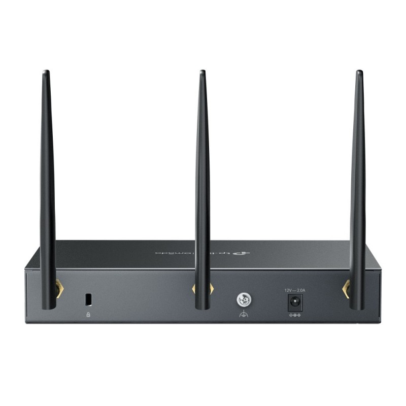 TP-Link Omada ER706W router inalámbrico Gigabit Ethernet Doble banda (2,4 GHz 5 GHz) Negro