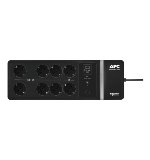 APC BE1050G2-IT Unterbrechungsfreie Stromversorgung (USV) Standby (Offline) 1,05 kVA 600 W 8 AC-Ausgänge