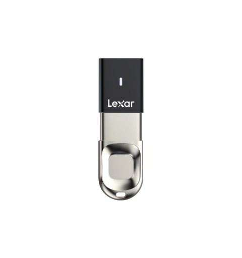 Lexar JumpDrive F35 lecteur USB flash 32 Go USB Type-A 3.2 Gen 1 (3.1 Gen 1) Noir, Acier inoxydable