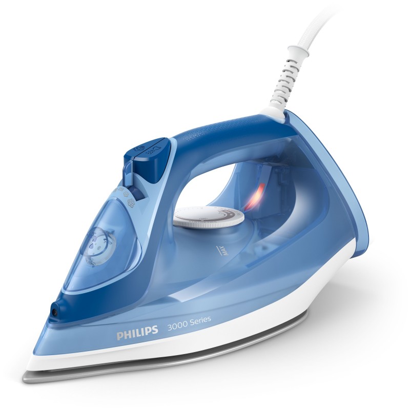 Philips 3000 series DST3031 20 iron Steam iron Ceramic soleplate 2400 W Blue