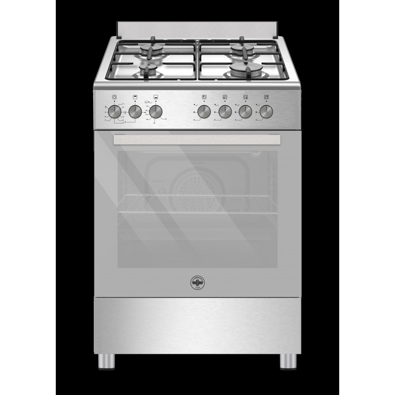 Bertazzoni La Germania SE664GX 24 Cocina independiente Gas Encimera de gas Acero inoxidable A