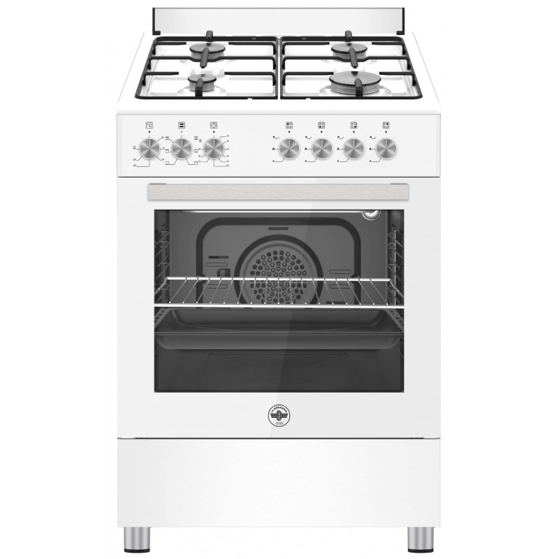 Bertazzoni La Germania SE664EB 24 Freestanding cooker Electric Gas White A