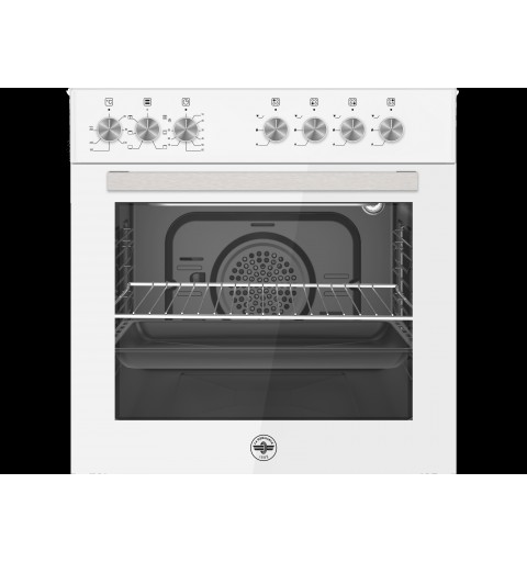 Bertazzoni La Germania SE664EB 24 Cuisinière Electrique Gaz Blanc A